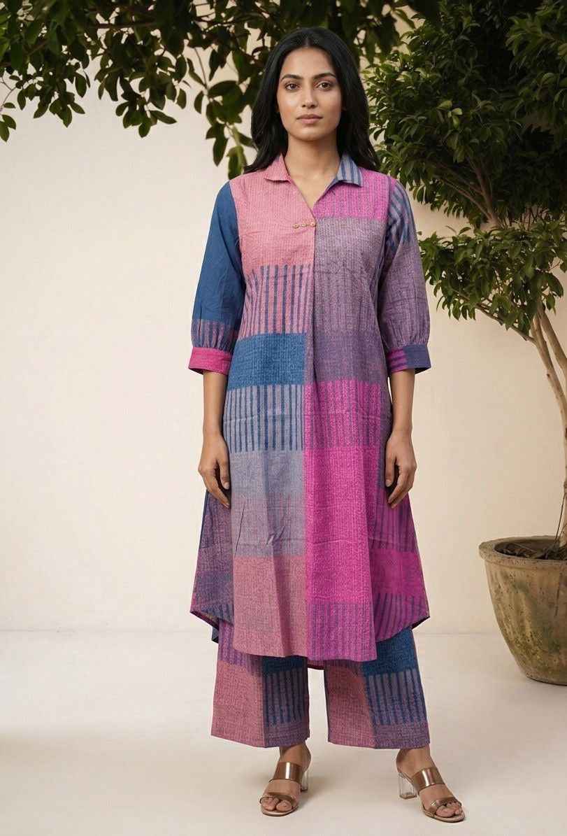 Premium Cotton Aline pent set