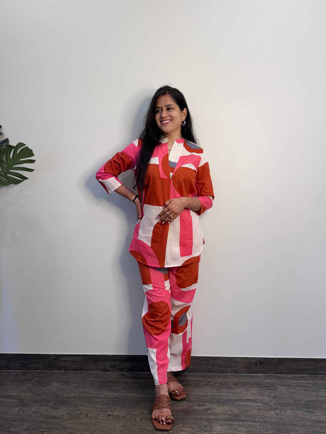 Abstract print Co Ord Set CS0019