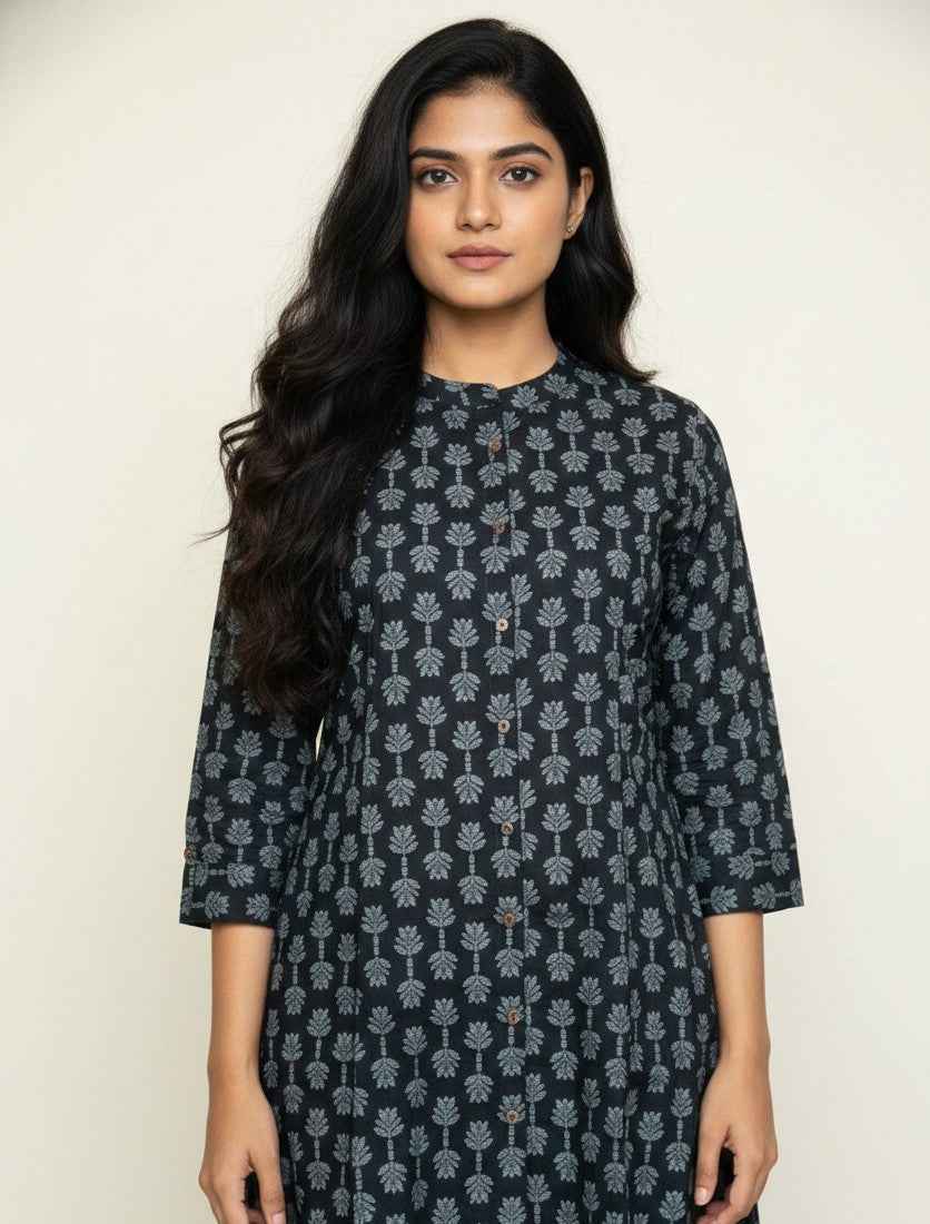Pure Cotton A Line Only Kurtas