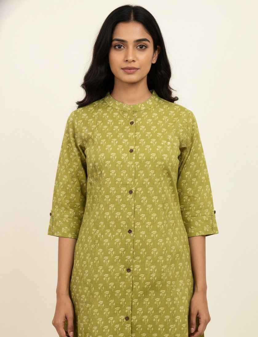 Pure Cotton A Line Only Kurtas