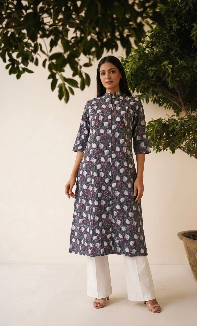 Pure Cotton Single Kurta Set 125
