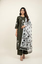 Premium Cotton A-Line Block Print With Kota Doriya Dupatta Set CS0171