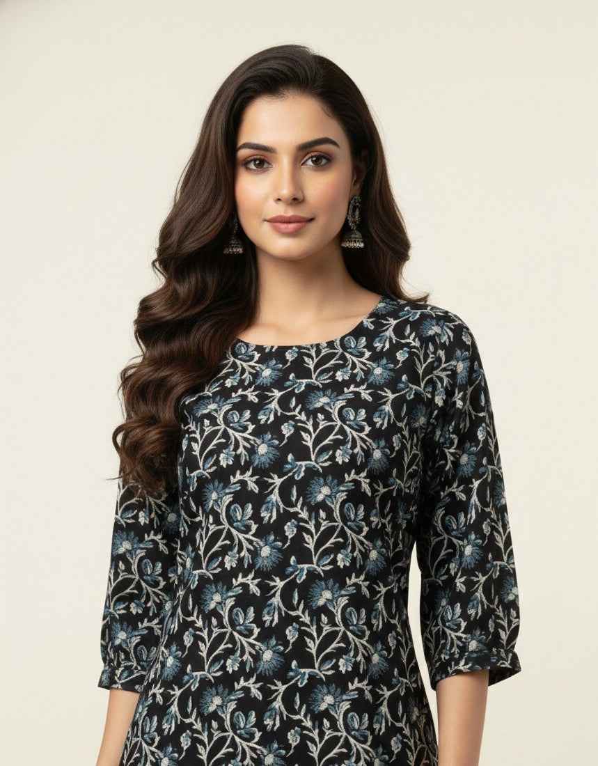 Straight Fit Only Kurta In Pure Cotton