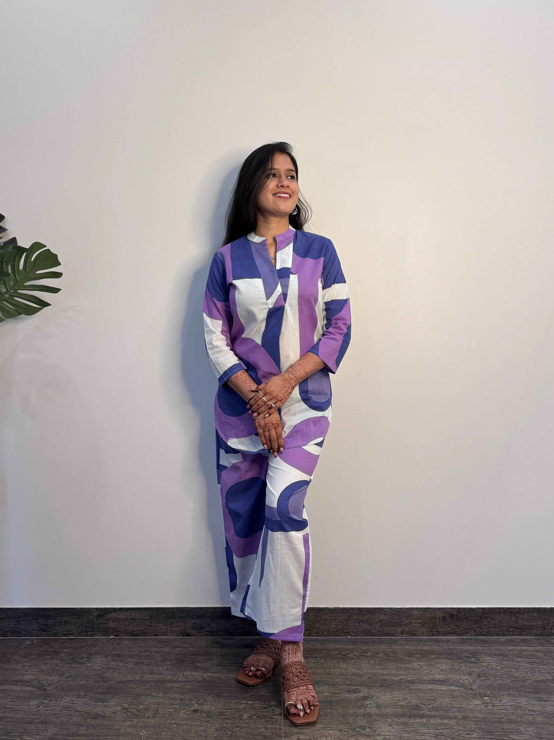 Abstract print Co Ord Set CS0022