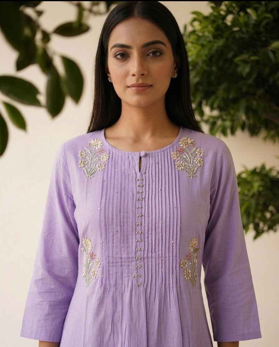 Pure Cotton Two Piece Set PSS0027