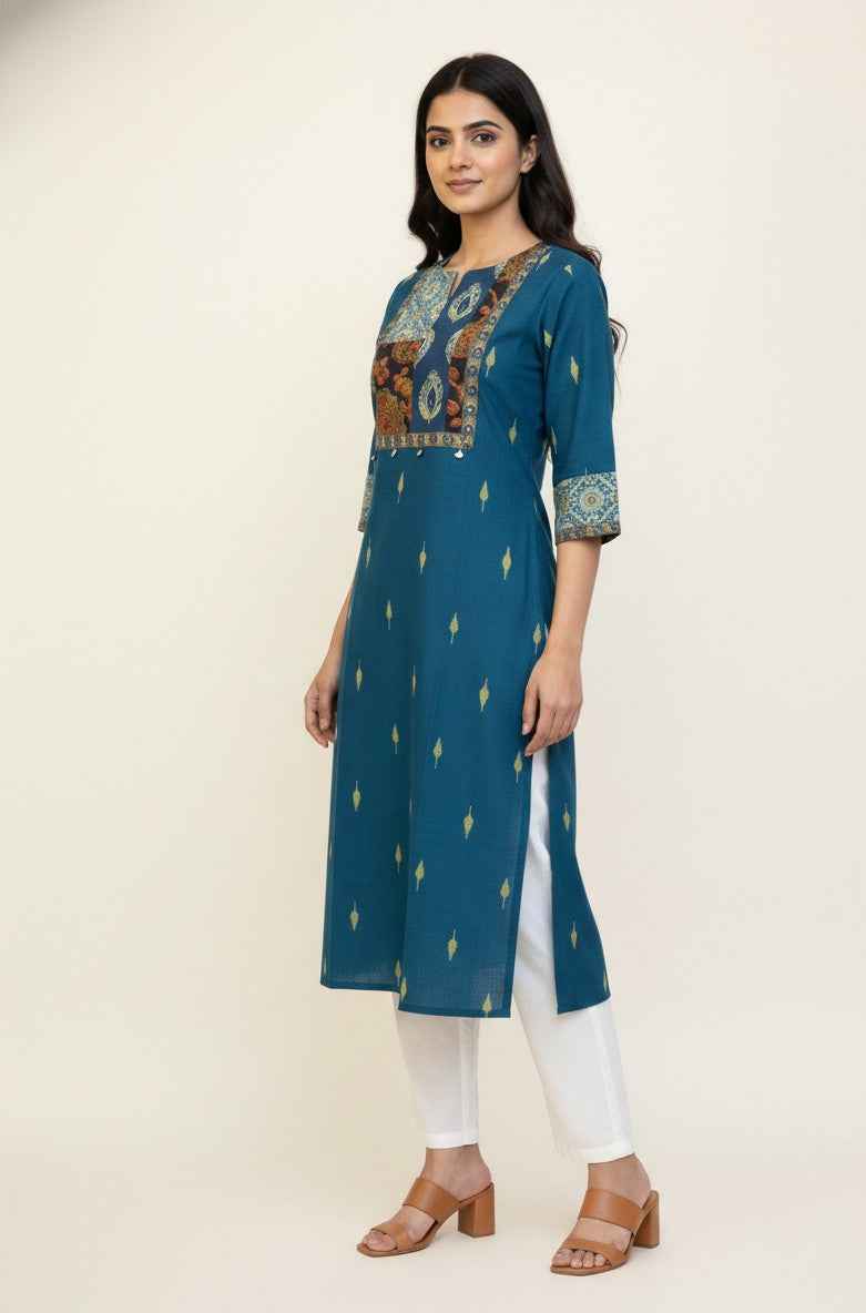 Pure Cotton Handloom Only Kurta Set