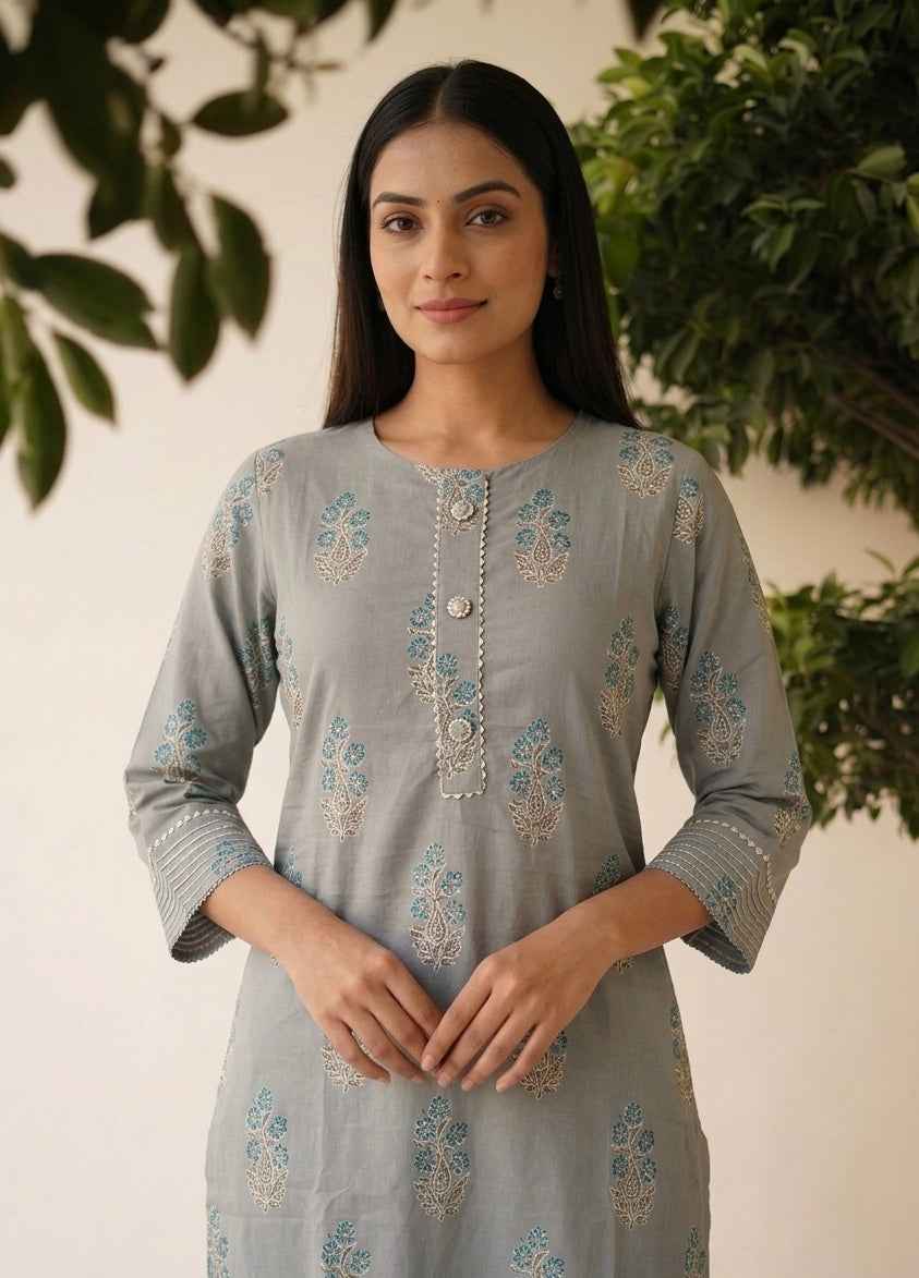 Pure Cotton Only Single Kurta Set
