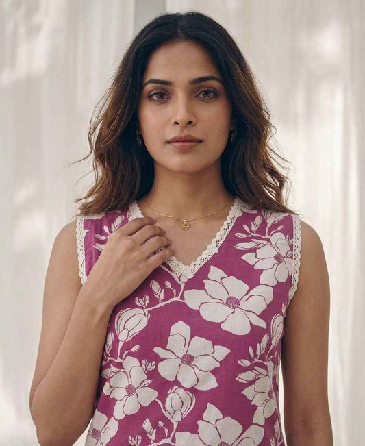Premium Flex Cotton Two Piece Set