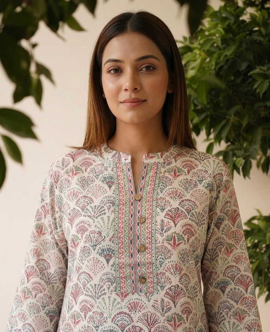 Pure Cotton Only Single Kurta Set 103
