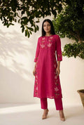 Pure Muslin Two Piece Set