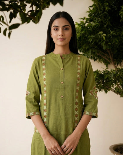 Pure Cotton Pant Sets PS0210