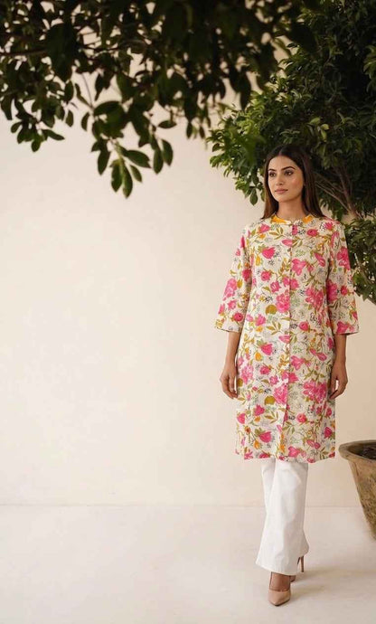 Pure Cotton Single Kurta Set