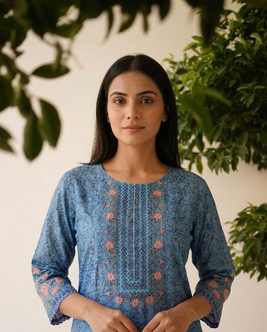 Pure Cotton Only Single Kurta Set 53