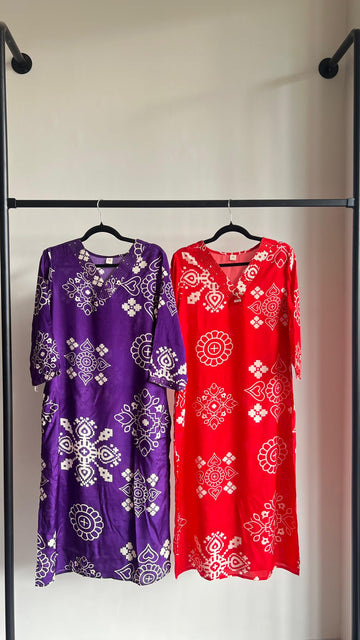 Pure Muslin Only Kurta Straight OK016