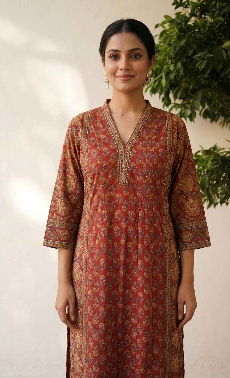 Pure Cotton Printed Dupatta Set CS0370