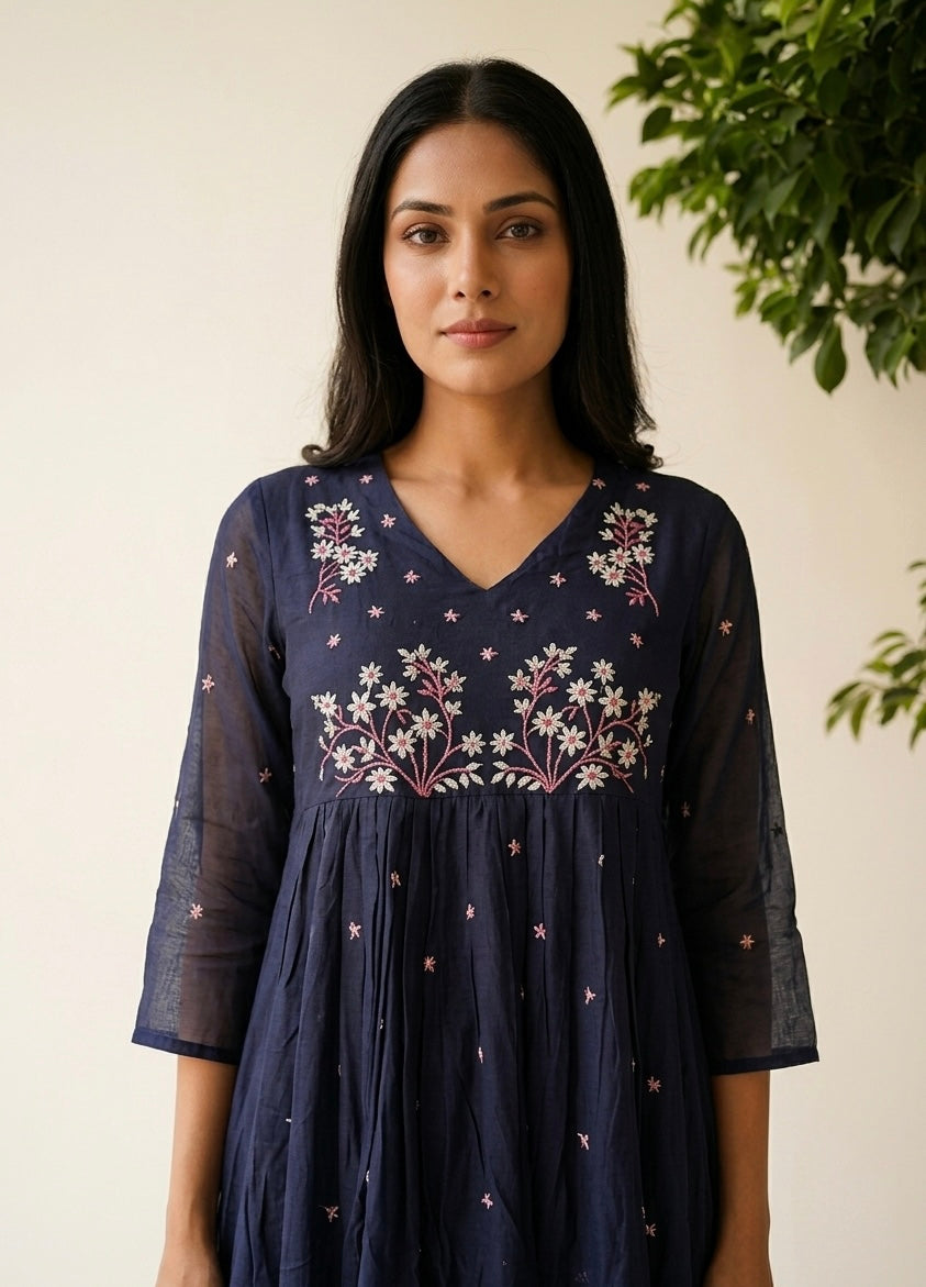 Premium Cotton A Line Anarkali Suits AKS003