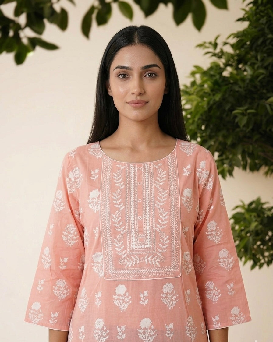 Pure Cotton Only Single Kurta Set 47