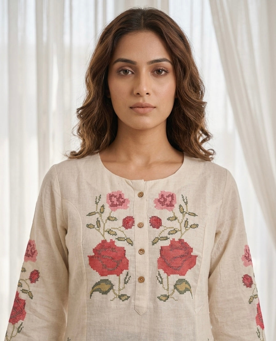 Premium Flex Cotton Two Piece Set PSS0015