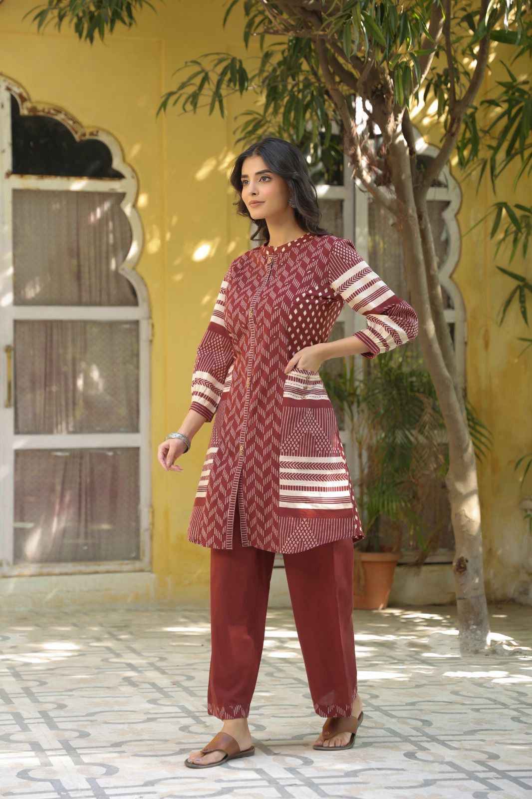 Premium Cotton Printed Cord Sets COS0103