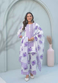 Pure cotton floral print with inner Dupatta set CS0181