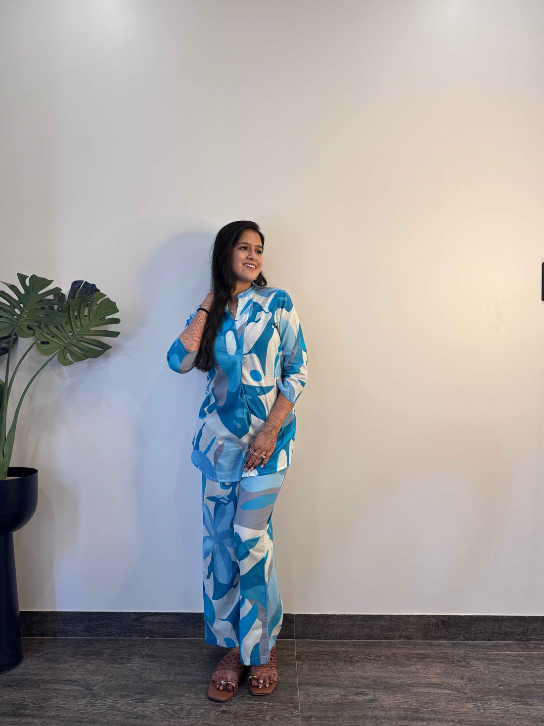 Abstract print Co Ord Set CS0023