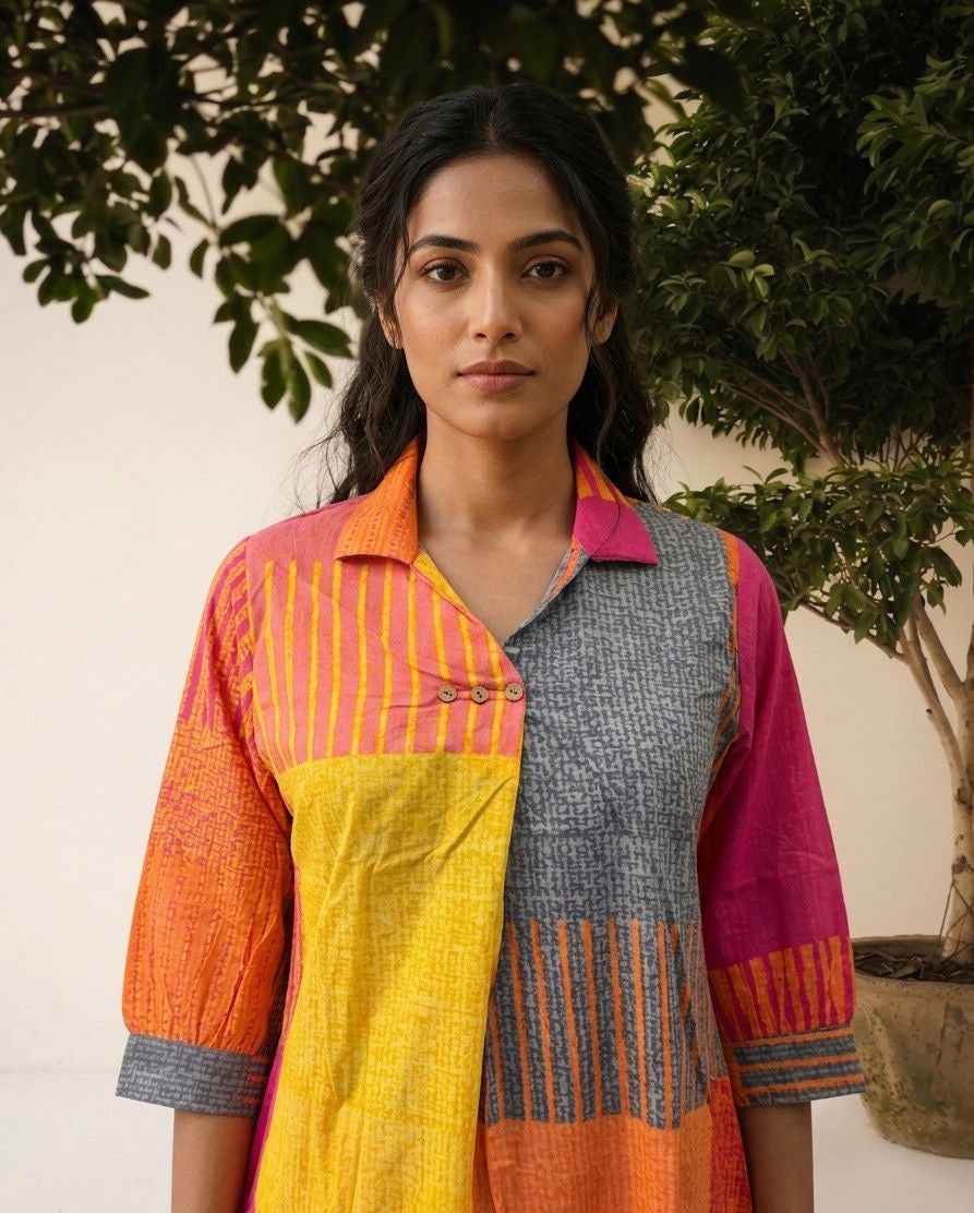 Premium Cotton Aline pent set