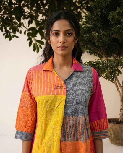 Premium Cotton Aline pent set