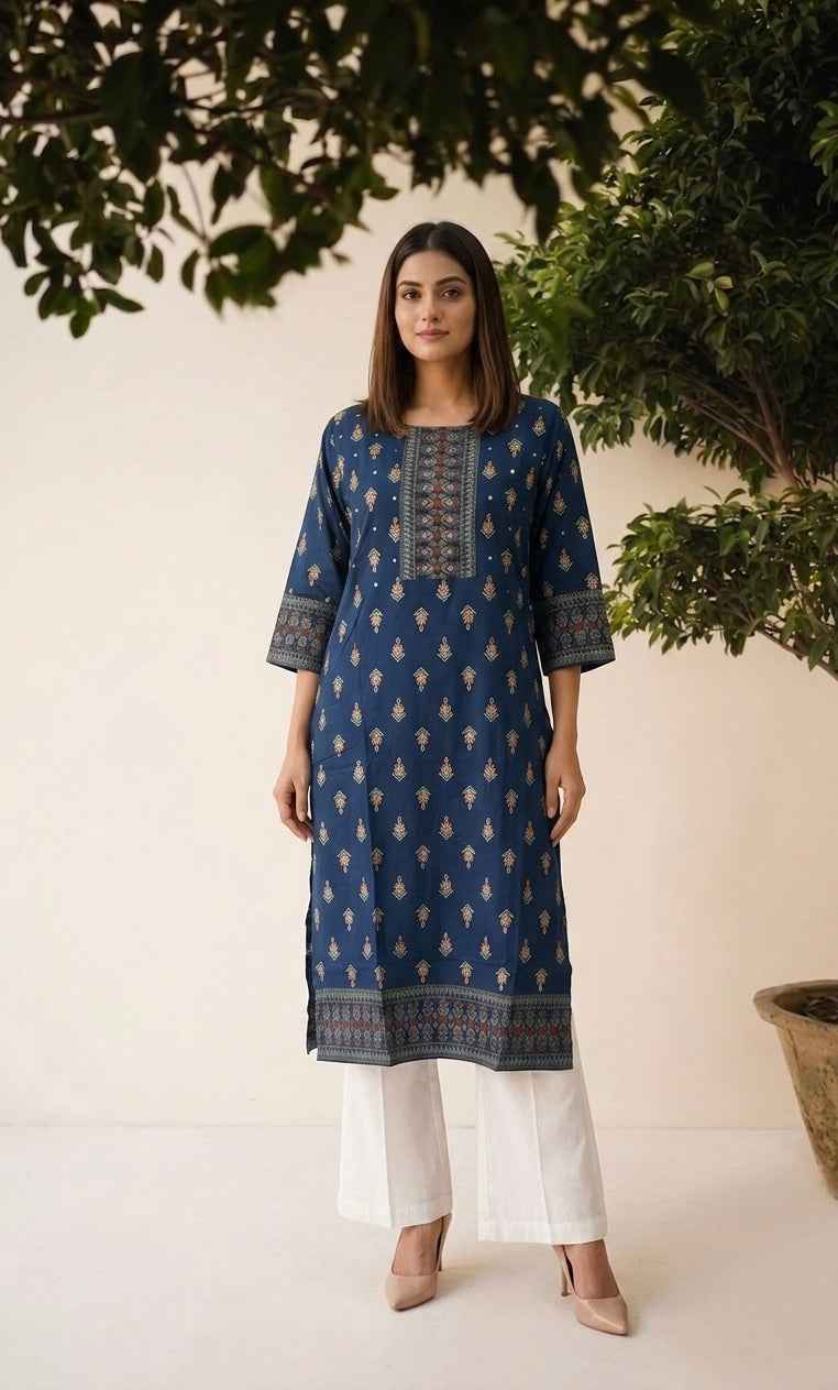 Pure Cotton Only Single Kurta Set 81