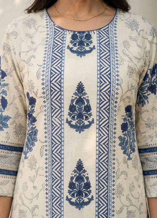 Pure Cotton Suit With Kota Doriya Dupatta CS0309