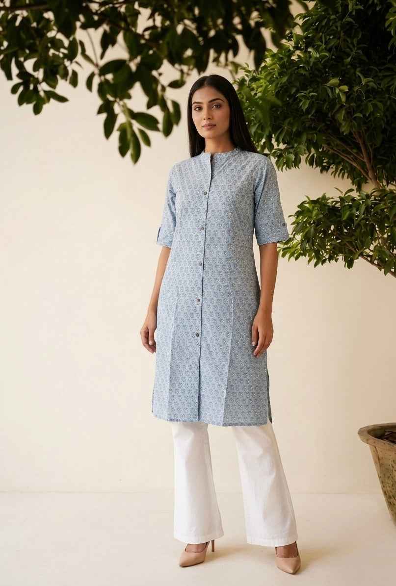 Pure Cotton Only Single Kurta