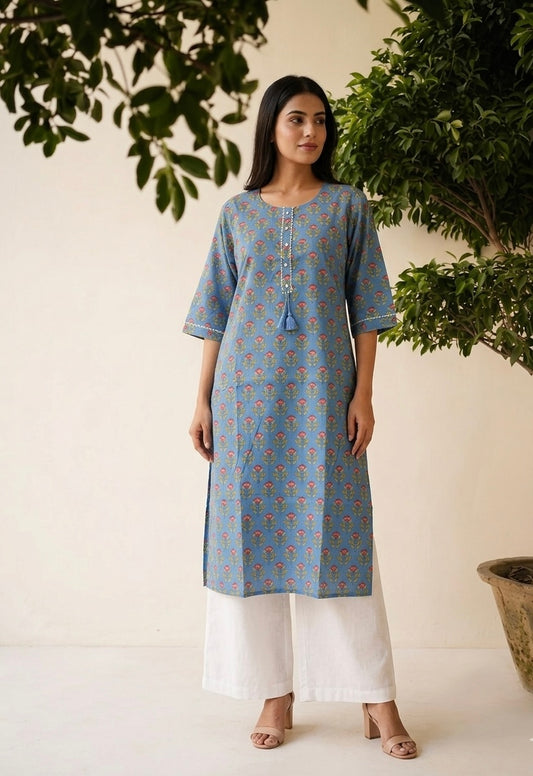 Pure Cotton Only Single Kurta Set 42