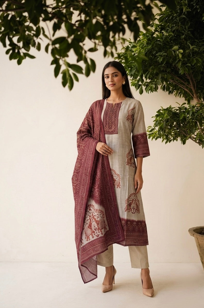 New Kota Doriya Dupatta Sets KD030