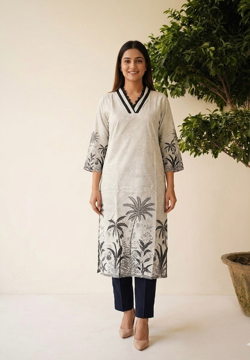 Pure Cotton  Two Piece Pant Set PSS056