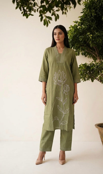 Pure Cotton Pant Sets