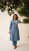 Pure Cotton Pant Sets PS0177