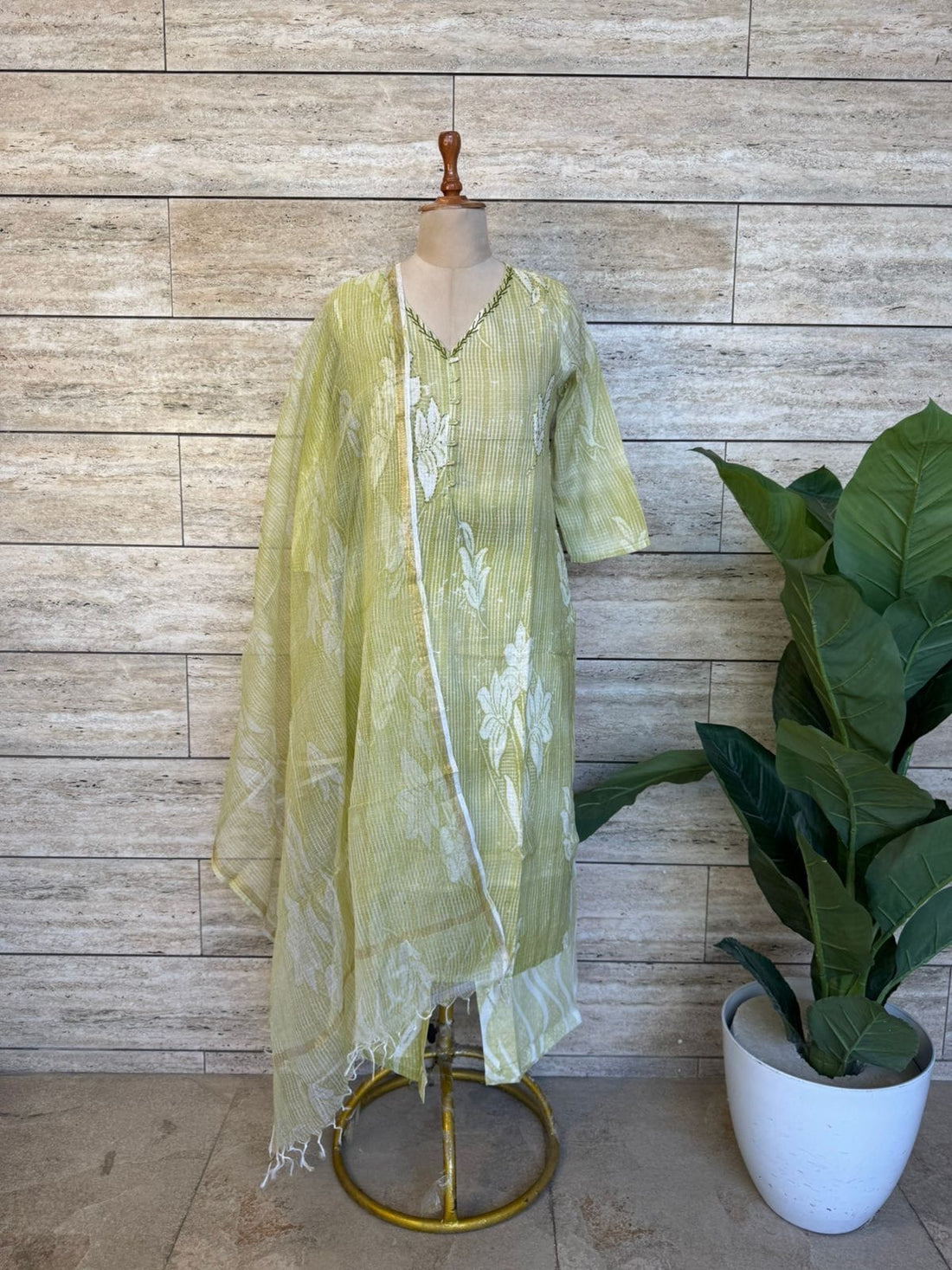 Pure Kota Doriya Dupatta Set