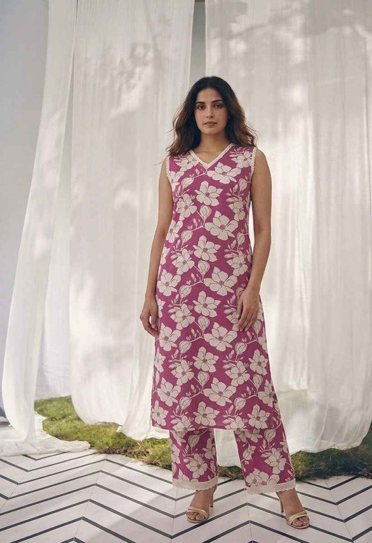 Premium Flex Cotton Two Piece Set