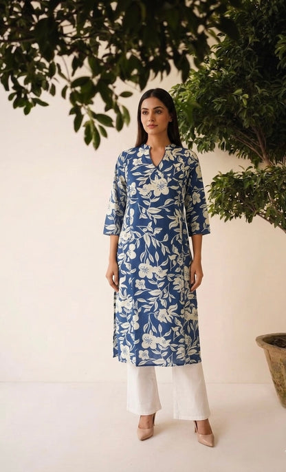 Pure Cotton Single Kurta Set 121