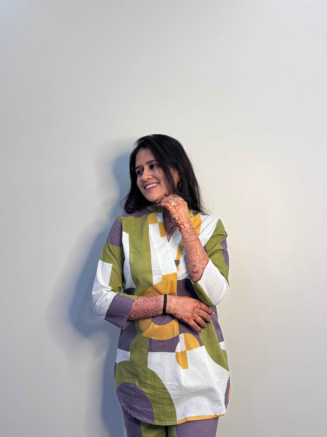 Abstract print Co Ord Set CS0025
