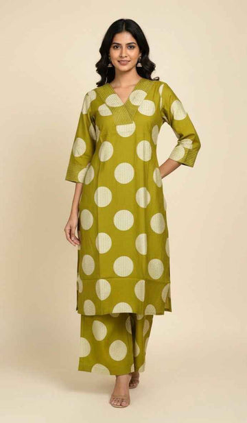 Pure muslin pent set With plazoo MPS019