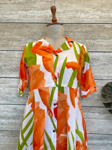 Pure Cotton One Piece Dress
