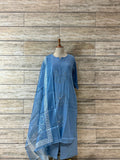 Soft Cotton Silk Kota Doriya Dupatta Set With Handwork KD004 (Copy)