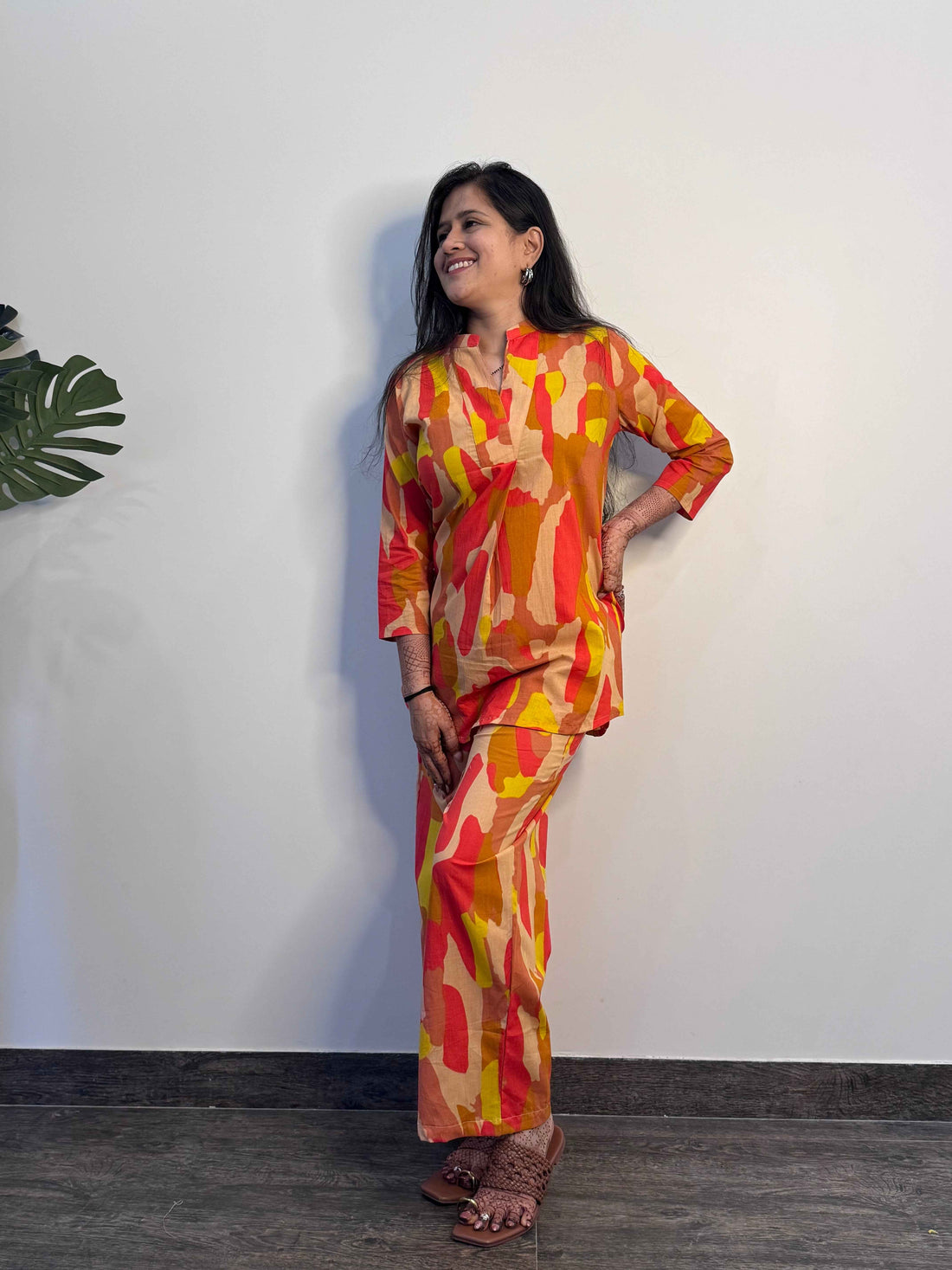 Abstract print Co Ord Set CS0024