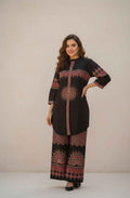 Ajrakh Print Two Piece Co Ord Set in Pure Cotton