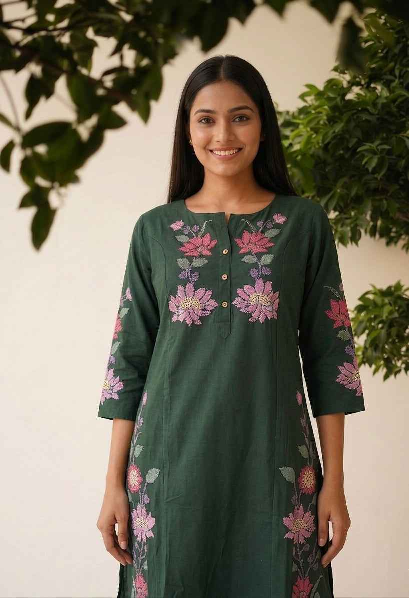 Pure Cotton Two Piece Two Set