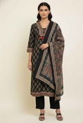 Pure Cotton Three Piece Dupatta Set