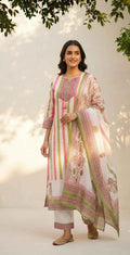 Pure Cotton Dupatta Set CS0297
