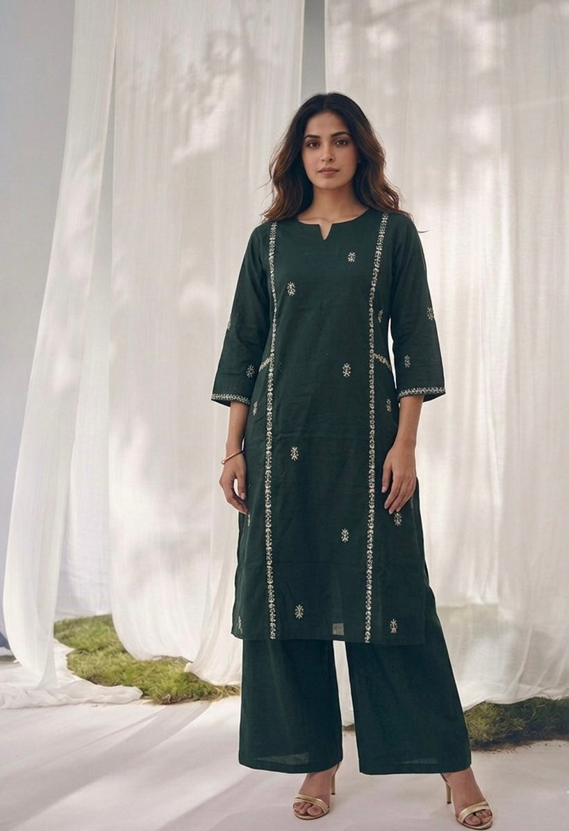 Premium Flex Cotton Two Piece Set PSS0016
