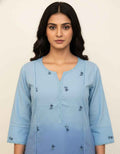 Pure Mul Cotton Three Piece Dupatta Set