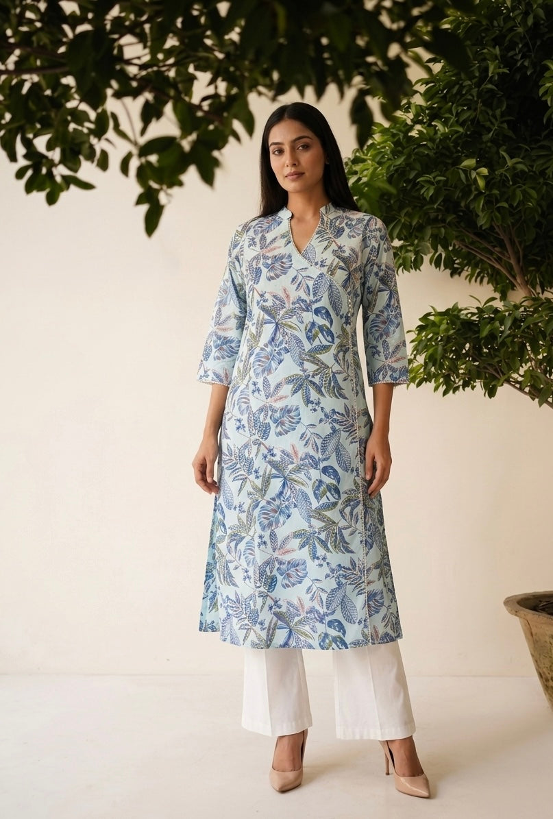 Pure Cotton Single Kurta Set 130